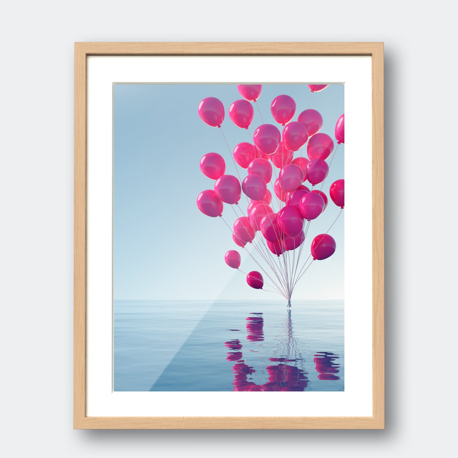 Balloons Over Sea II