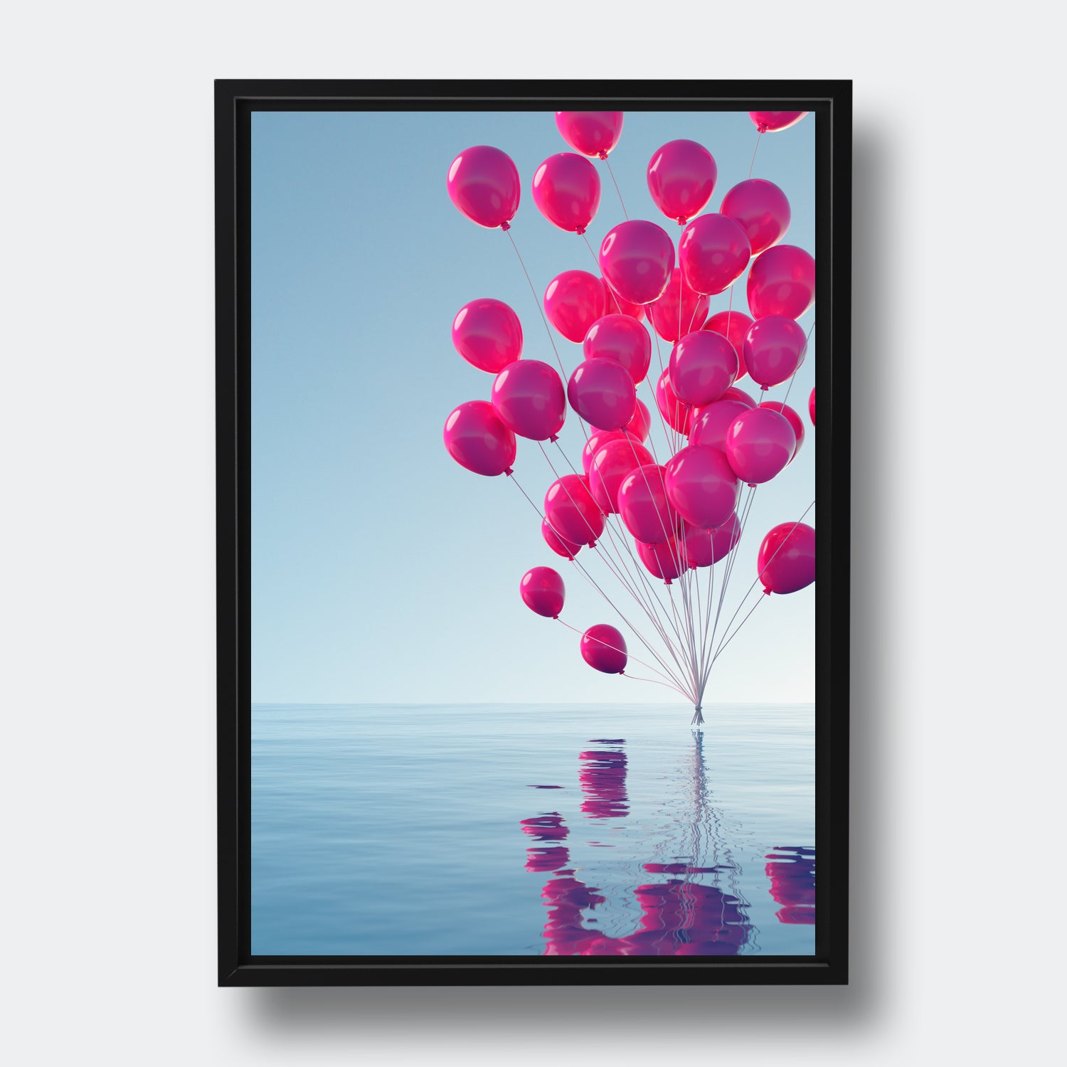 Balloons Over Sea II