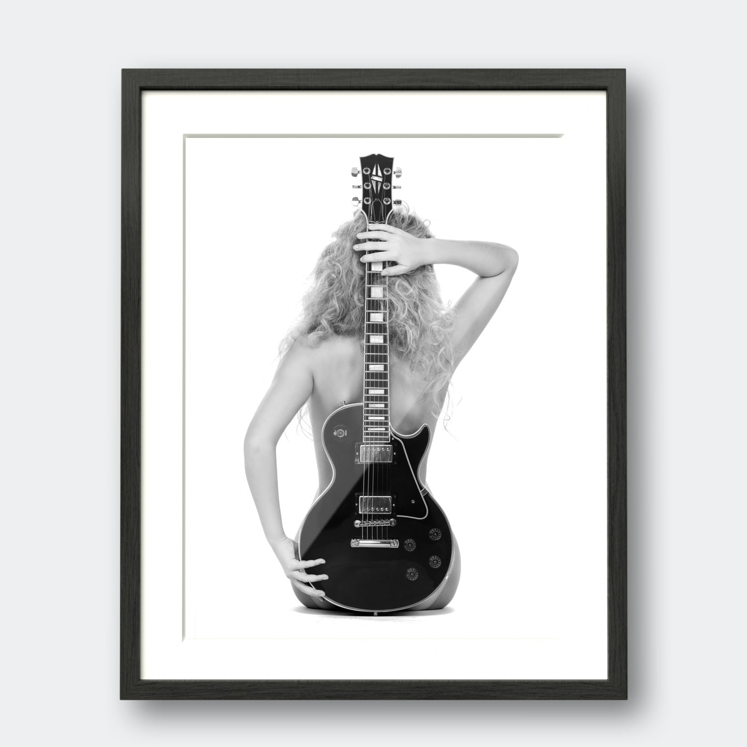 Lady and the Les Paul