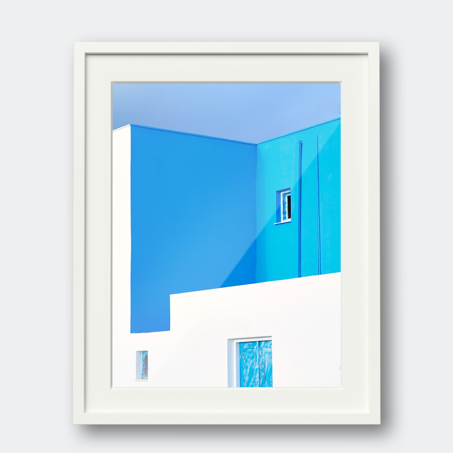 Blue & White