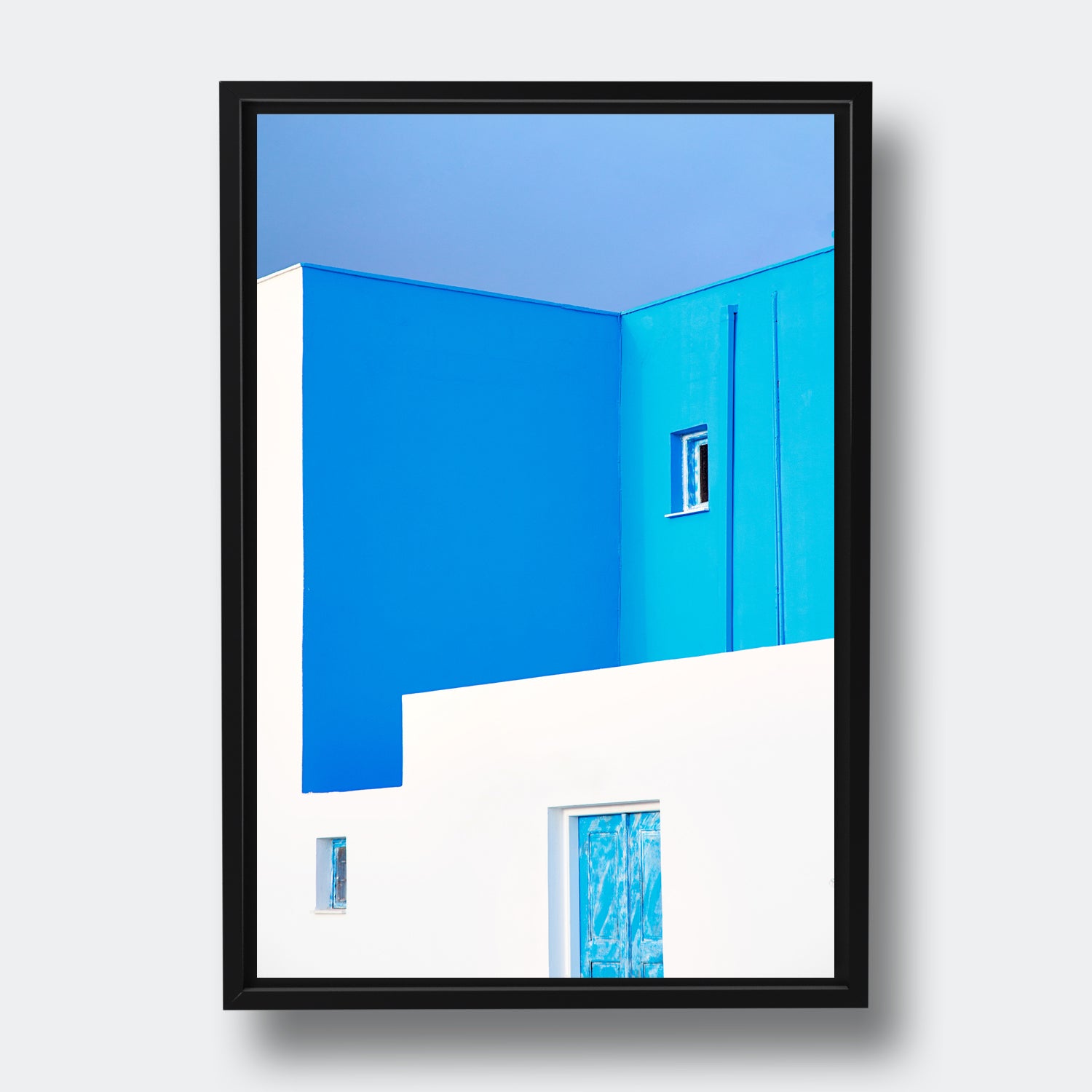 Blue & White
