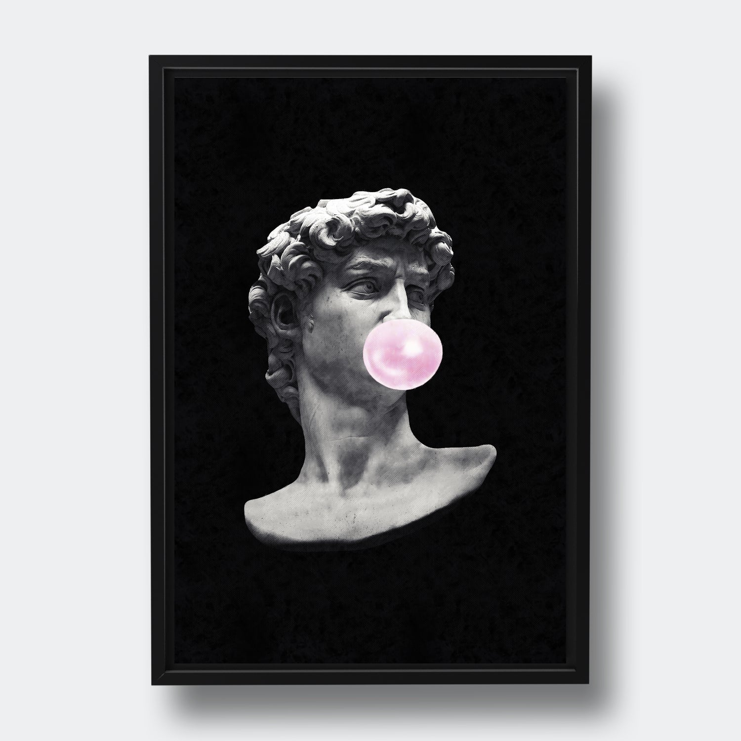 David Blowing Bubblegum Bubbles