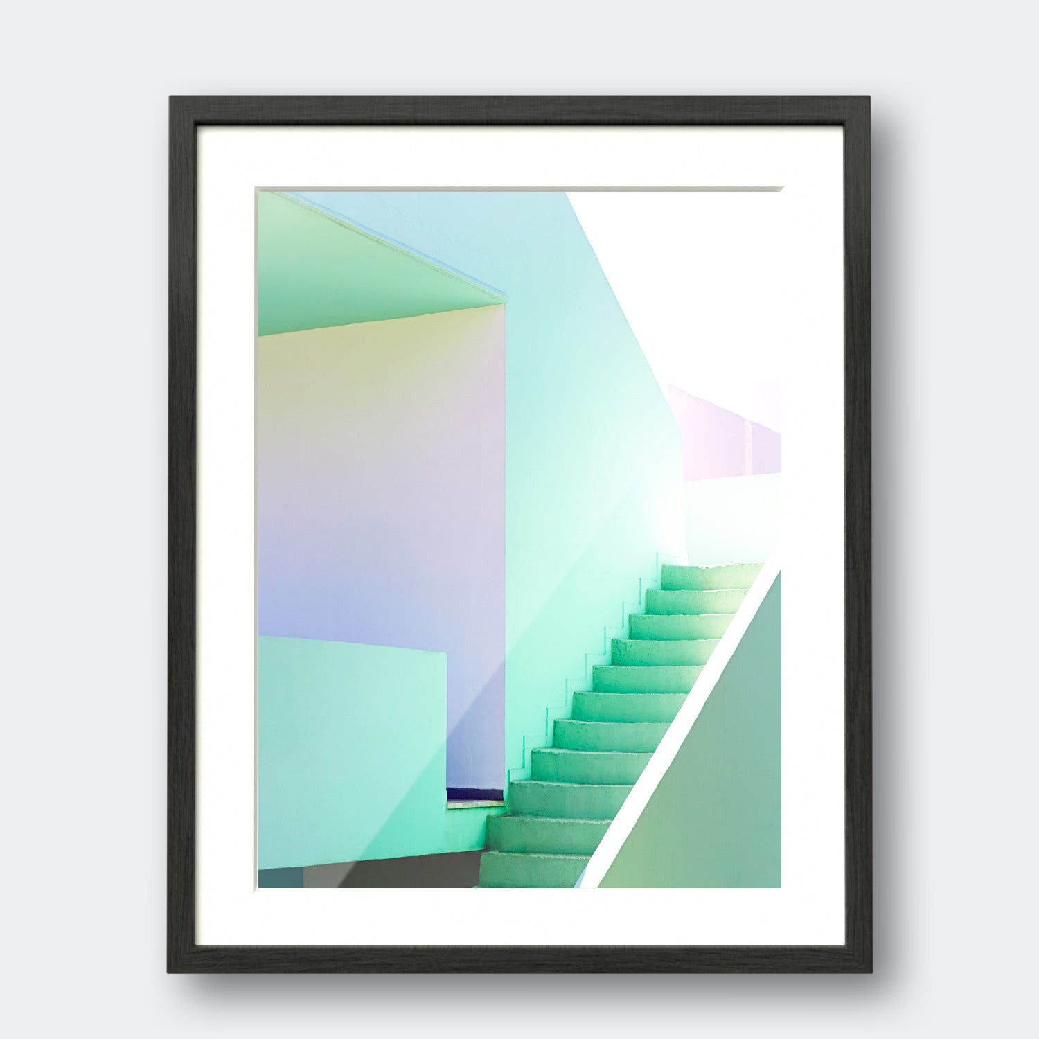 Stairway In Green