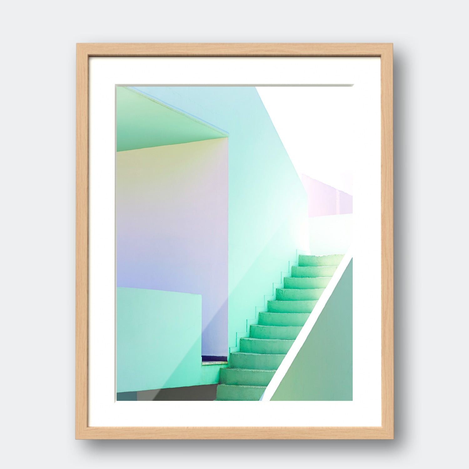 Stairway In Green