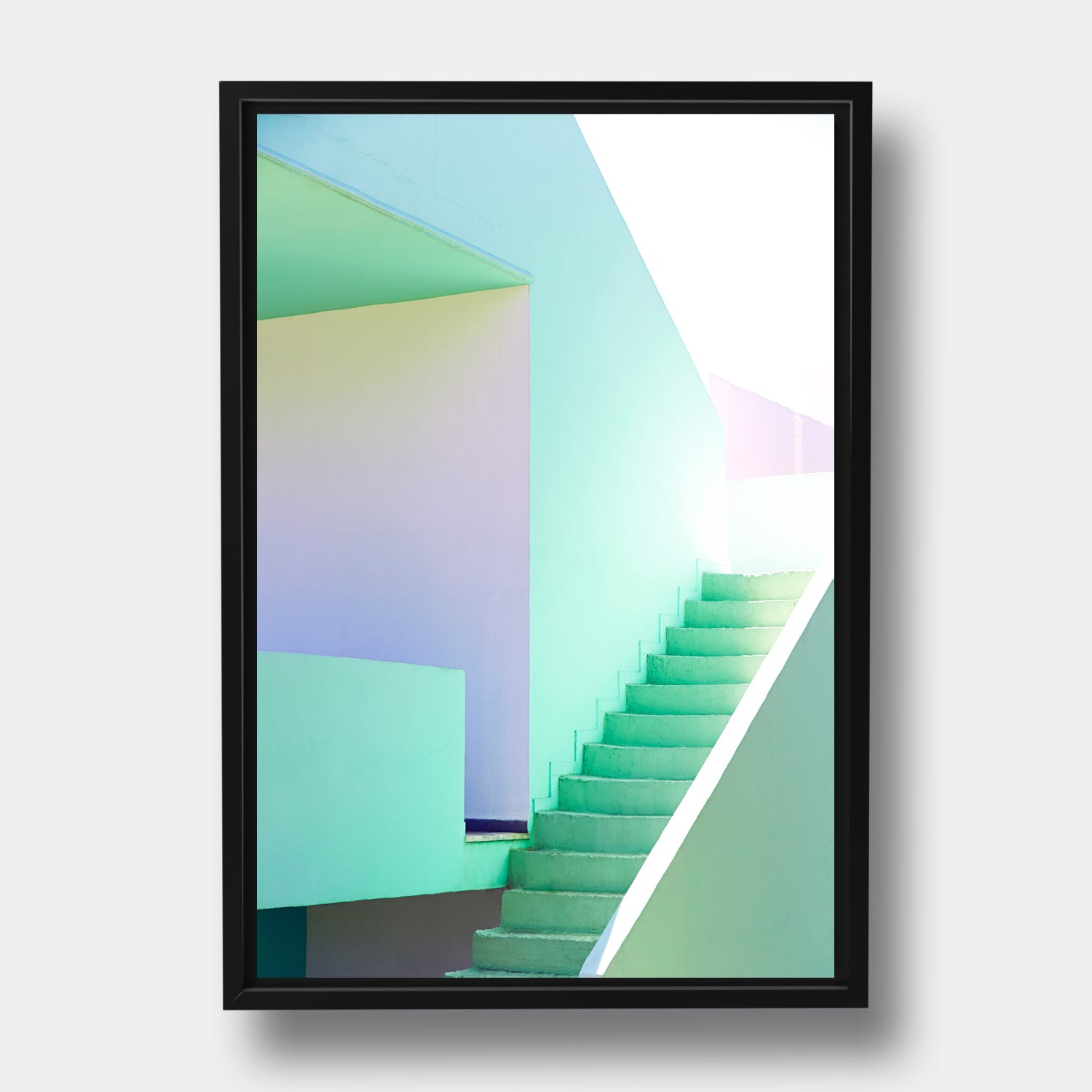 Stairway In Green