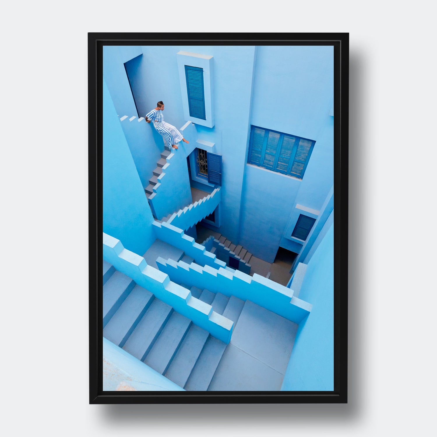 Blue Stairs