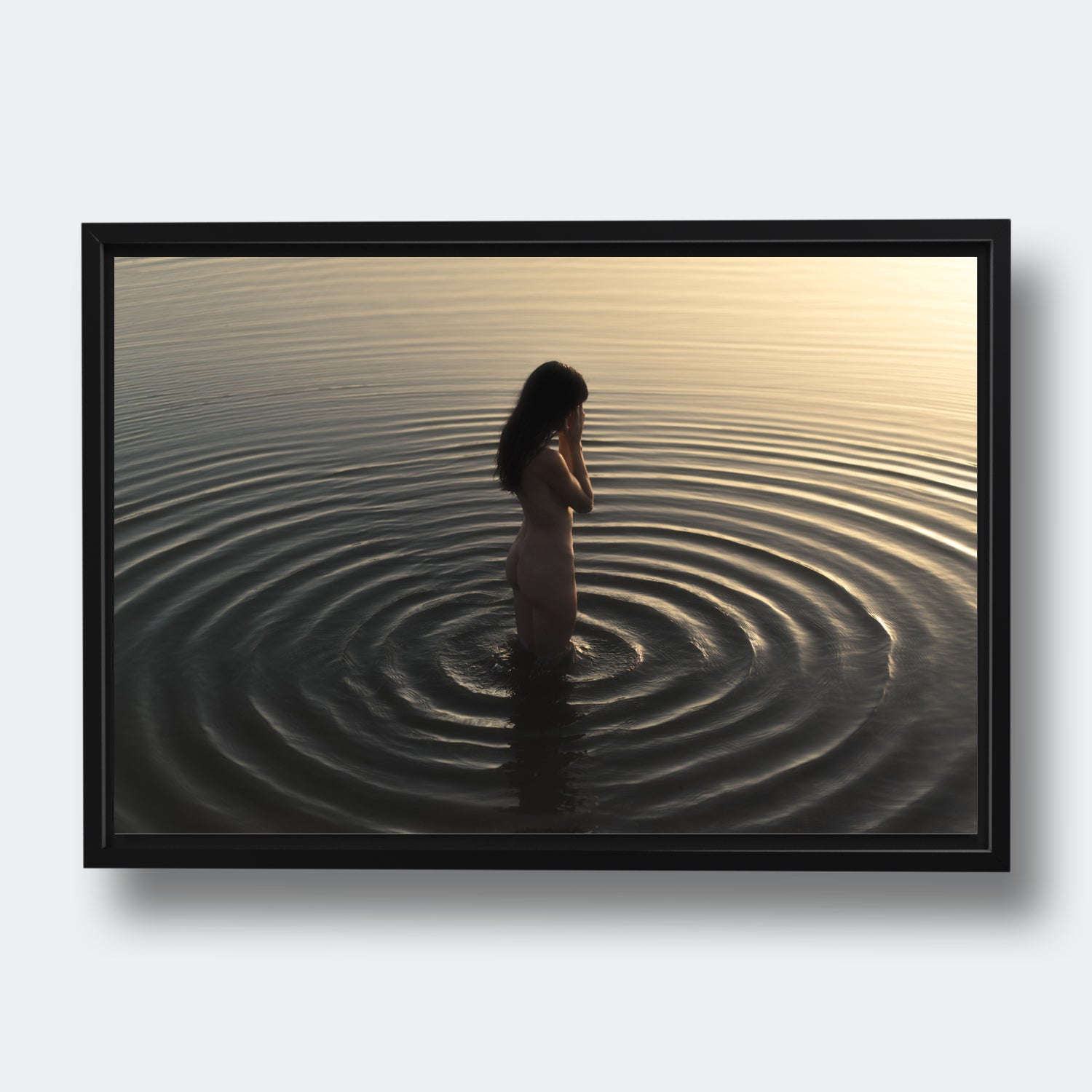 Waving from the Shore