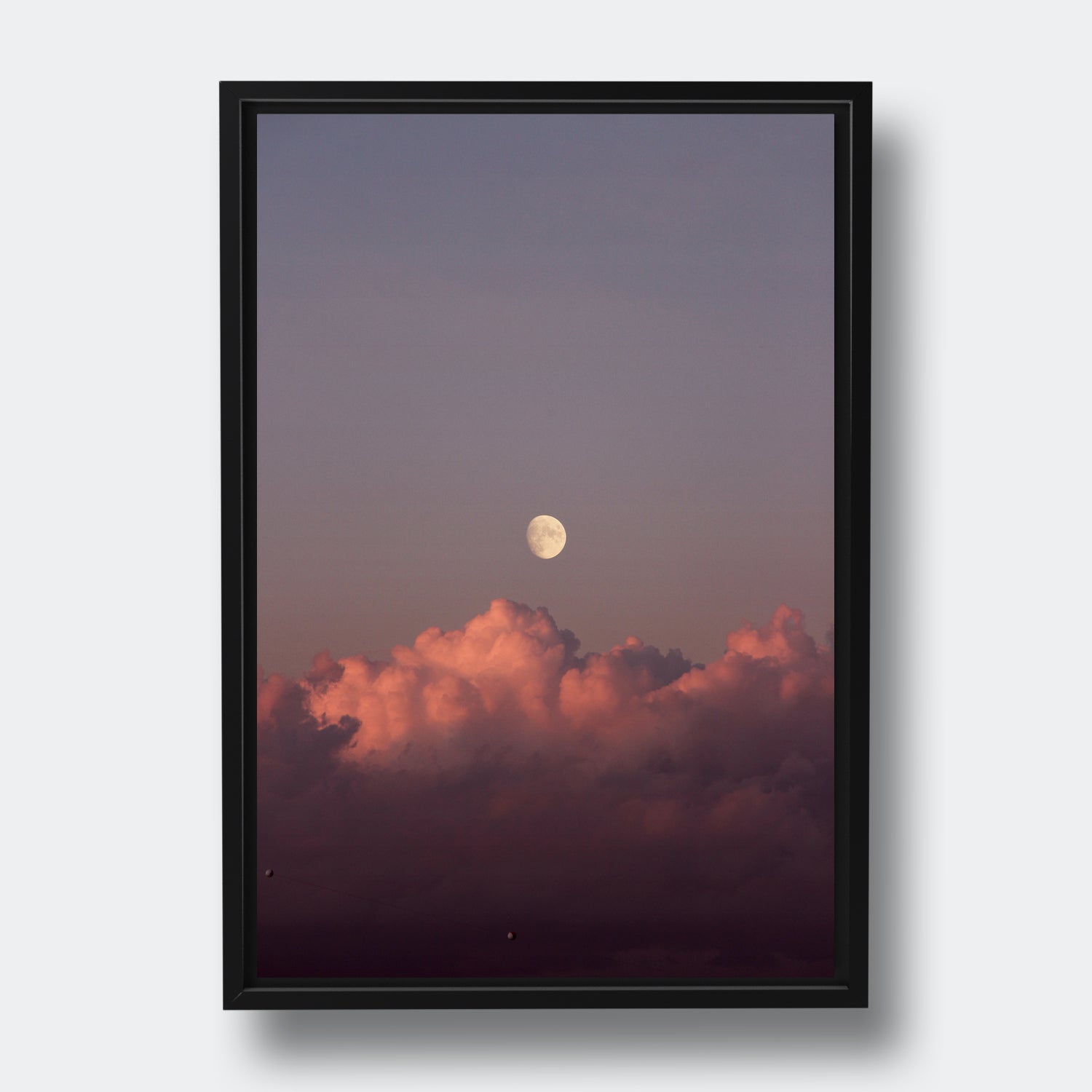 Moon and Cloud