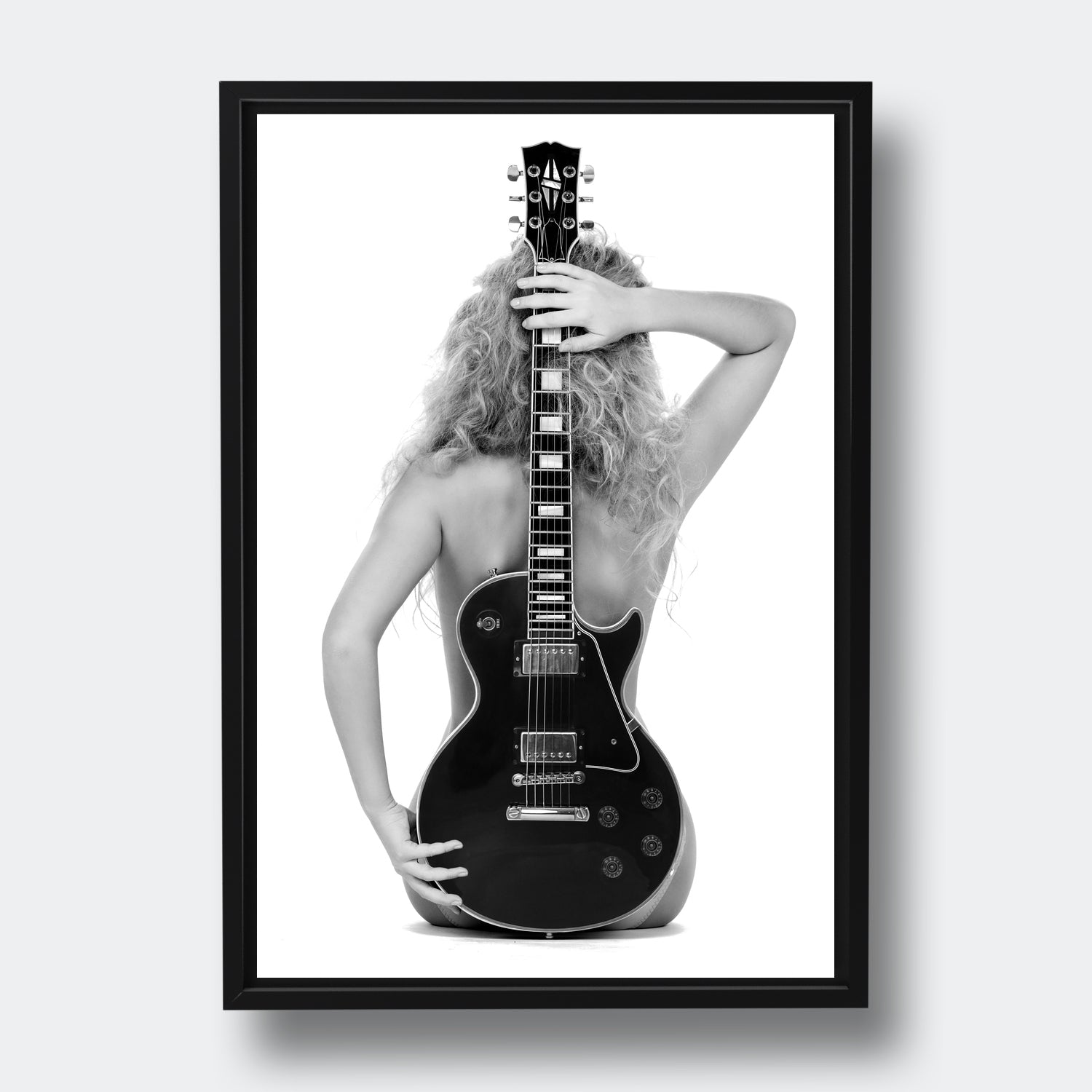 Lady and the Les Paul