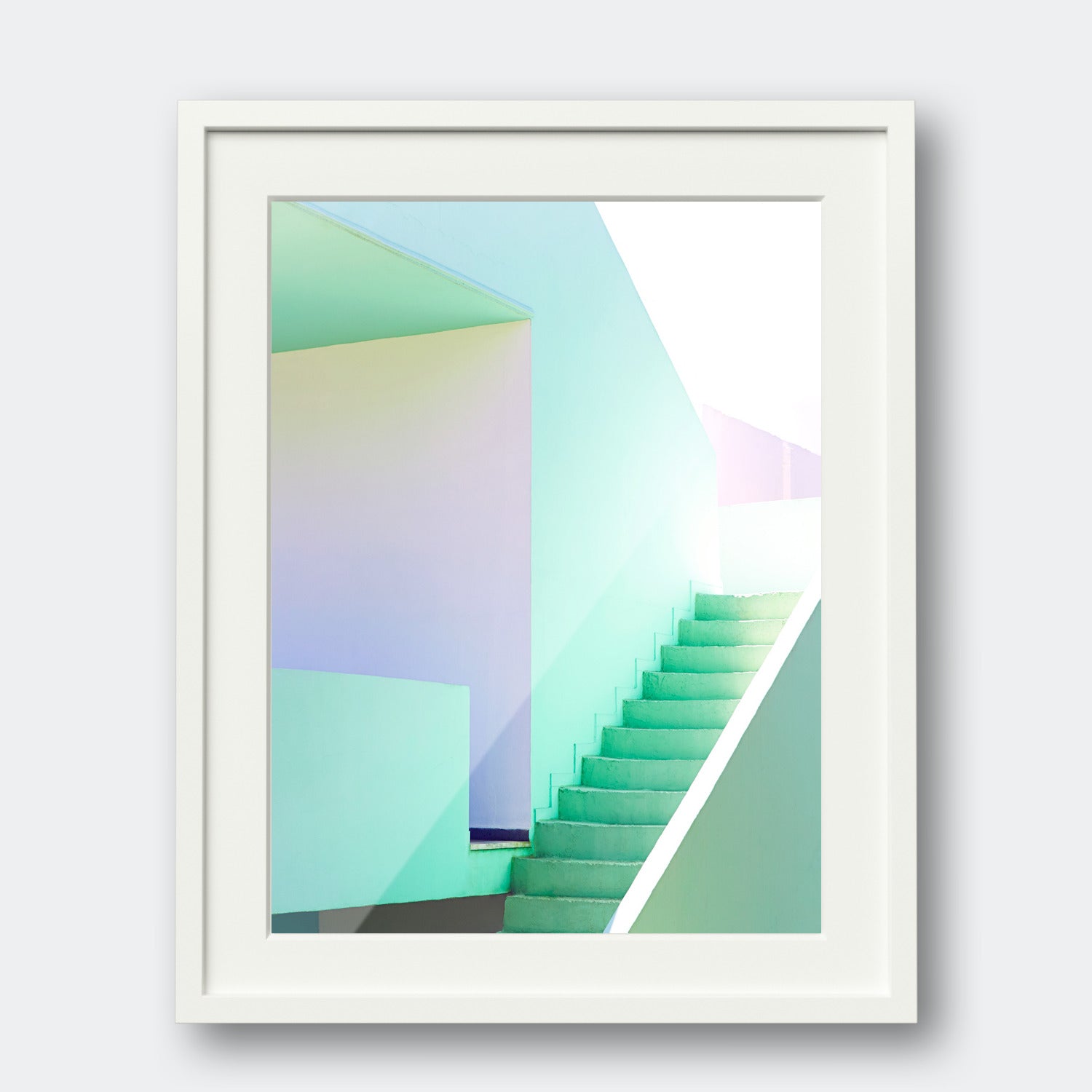 Stairway In Green